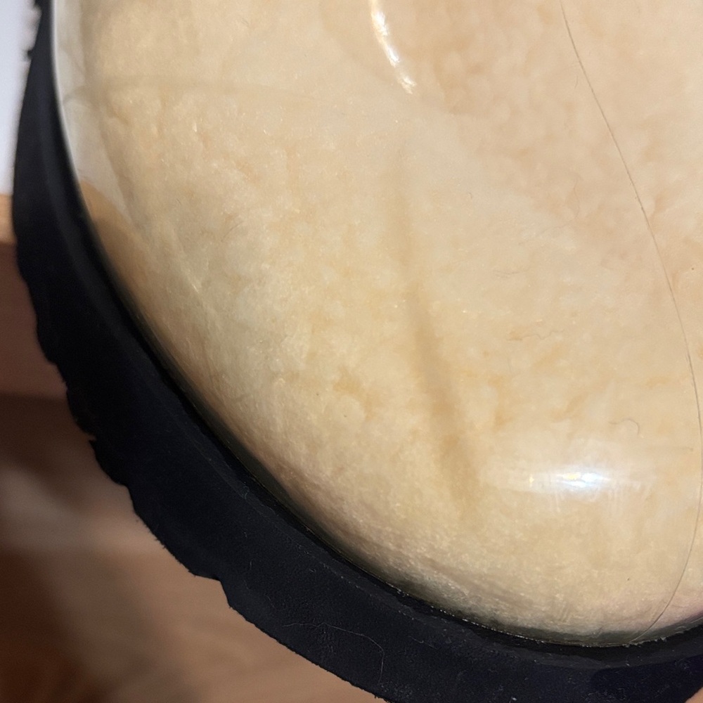 UGG Classic Clear PVC Shearling Short Waterproof Boots with Pale Yellow Lining - Picture 12 of 16